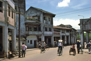 Traditional Chinese Village?  Yup, except...